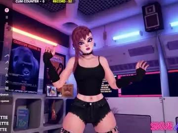Discover Skyeanette, she wants to masturbate for you skyeanette from Chaturbate